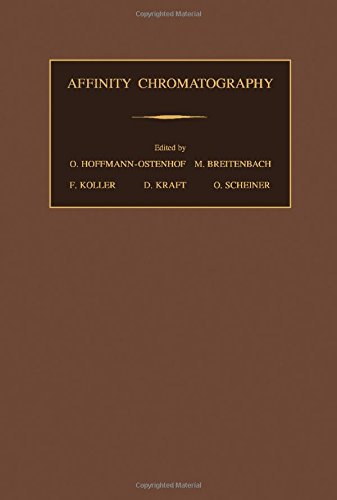 Stock image for Affinity chromatography: Biospecific sorption, the first extensive compendium on affinity chromatography as applied to biochemistry and immunochemistry; proceedings of an international symposium held at Vienna, Austria, 20-24 September 1977 for sale by BookDepart