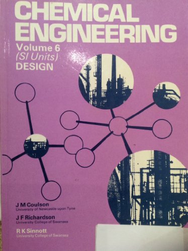 Stock image for Chemical Engineering, Volume 6: An Introduction to Design (Chemical Engineering Technical Series) for sale by HPB-Red