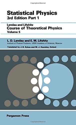 Stock image for Statistical Physics, Part 1 (Course of Theoretical Physics, Vol. 5) for sale by Mispah books