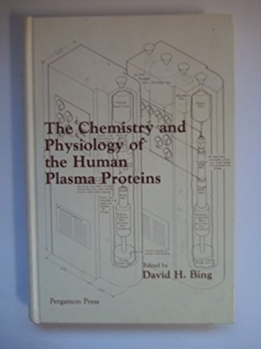Beispielbild fr The Chemistry and Physiology of the Human Plasma Proteins zum Verkauf von TAIXTARCHIV Johannes Krings