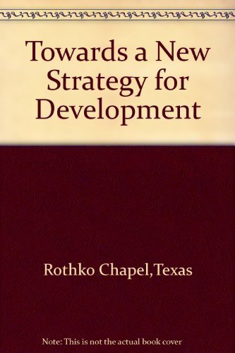 9780080239125: Towards a New Strategy for Development