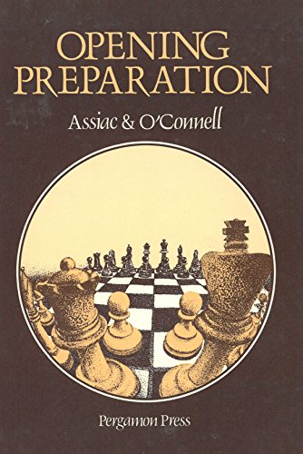 Stock image for Opening Preparation (Pergamon Chess Series) for sale by Books From California