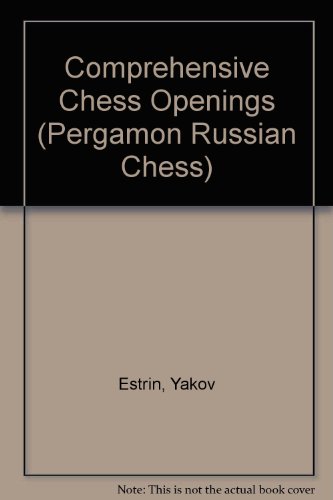 9780080241135: Comprehensive Chess Openings (Pergamon-Russian Chess Series) (English and Russian Edition)