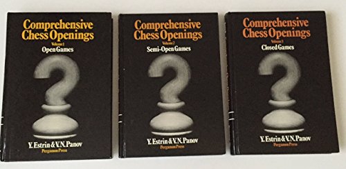 9780080241142: Comprehensive Chess Openings 3 Volume Set (Pergamon-Russian Chess Series) (English and Russian Edition)