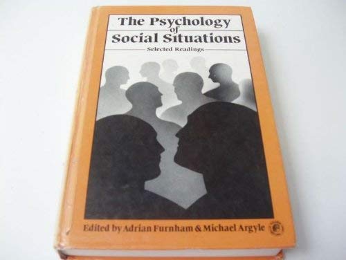 9780080243191: Psychology of Social Situations (Pergamon International Library of Science, Technology, Engineering, and Social Studies)