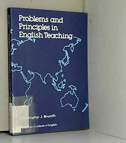 Beispielbild fr Problems and Principles in English Teaching zum Verkauf von Anybook.com