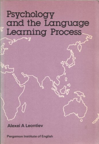 9780080246000: Psychology and the Language Learning Process (Language teaching methodology series)