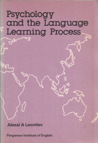 Stock image for Psychology and the Language Learning Process (Language Teaching Methodology Series) for sale by dsmbooks