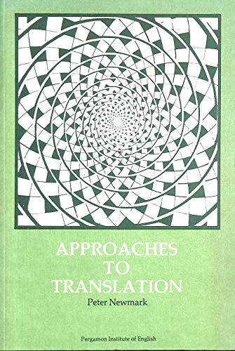 9780080246024: Approaches to Translation