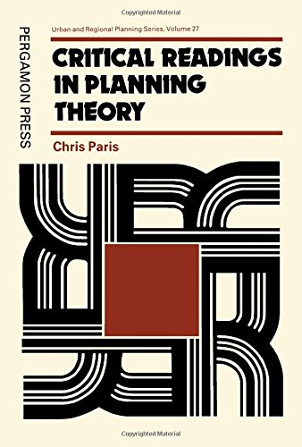 Stock image for Critical Readings in Planning Theory for sale by Anybook.com