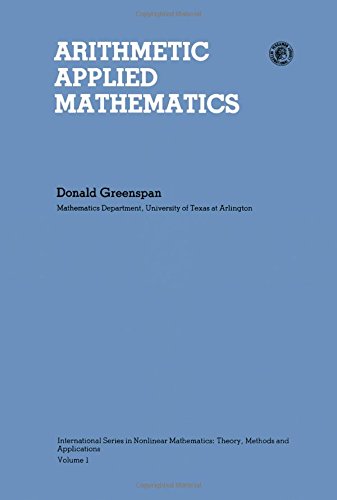 9780080250472: Arithmetic Applied Mathematics