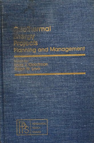 9780080250953: Geothermal Energy Projects: Planning and Management (Pergamon Policy Studies on Science and Technology)