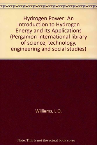 9780080254227: Hydrogen Power: An Introduction to Hydrogen Energy and Its Applications