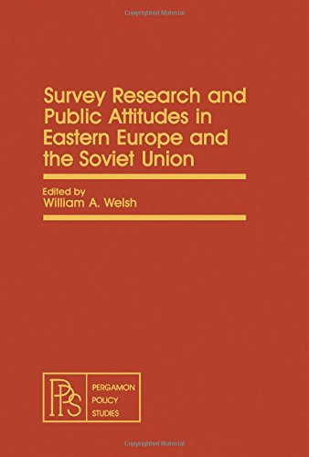 Stock image for Survey Research and Public Attitudes in Eastern Europe and the Soviet Union for sale by Better World Books
