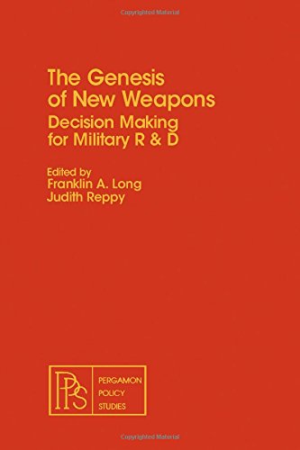 Beispielbild fr The Genesis of new weapons: Decision making for military R&D (Pergamon policy studies on international politics) zum Verkauf von Wonder Book