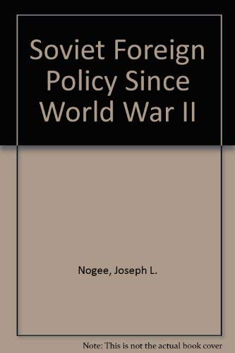 Beispielbild fr Soviet Foreign Policy since World War II zum Verkauf von Better World Books: West