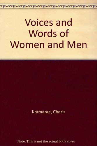 Beispielbild fr The Voices & Words of Women & Men zum Verkauf von ThriftBooks-Dallas