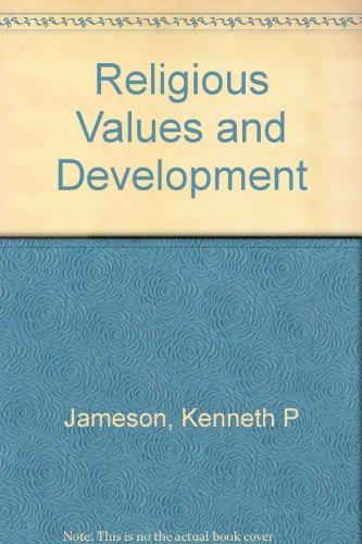 Stock image for Religious Values and Development for sale by Anybook.com