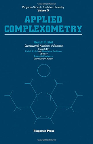 Imagen de archivo de Applied complexometry (Pergamon series in analytical chemistry) a la venta por Book Deals