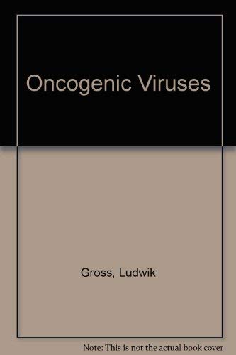 Beispielbild fr Oncogenic viruses zum Verkauf von Phatpocket Limited