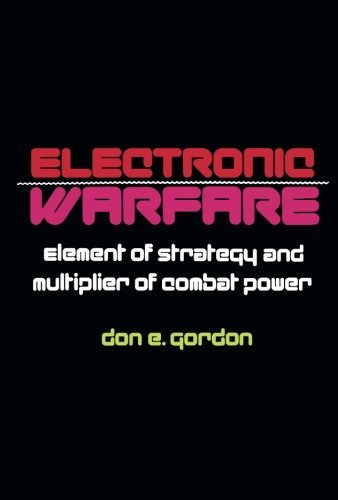 Stock image for Electronic Warfare: Element of Strategy and Multiplier of Combat Power for sale by Wonder Book