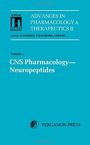 9780080280219: Pharmacology: Central Nervous System Pharmacology - Neuropeptides 8th, v. 1: International Congress Proceedings (Advances in Pharmacology & Therapeutics)