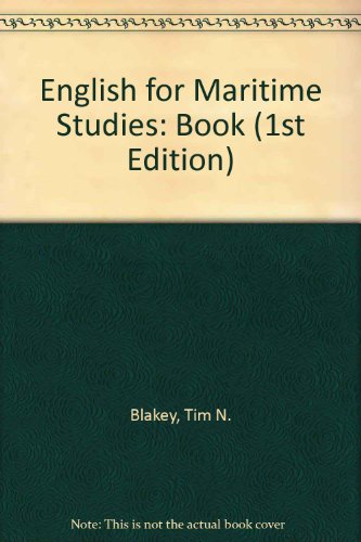 9780080286365: English for Maritime Studies Book