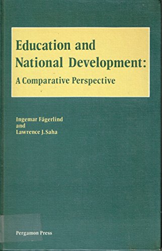 9780080289151: Education and National Development: A Comparative Perspective