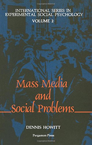 Imagen de archivo de The Mass Media and Social Problems a la venta por Better World Books: West
