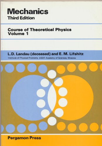 9780080291413: Mechanics: Vol 1 (Course of Theoretical Physics)
