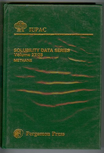 9780080292007: Methane: Vol 27/28 (IUPAC Solubility Data S.)