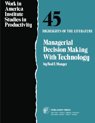 Stock image for Managerial Decision Making with Technology for sale by Revaluation Books
