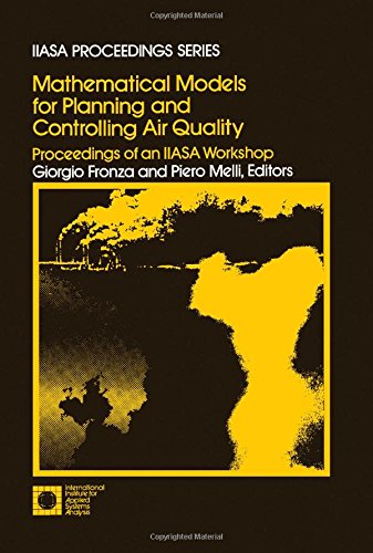 Imagen de archivo de Mathematical Models for Planning and Controlling Air Quality : Proceedings a la venta por Better World Books