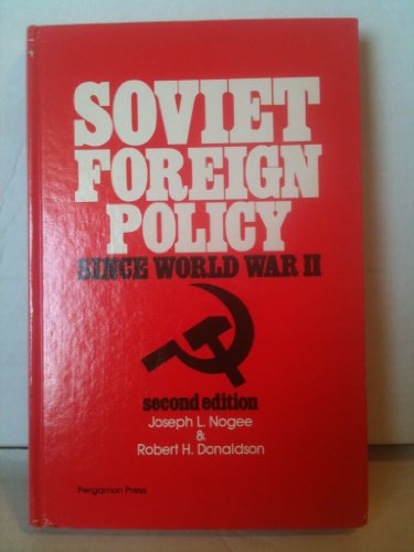 Stock image for Soviet Foreign Policy since World War II for sale by Better World Books