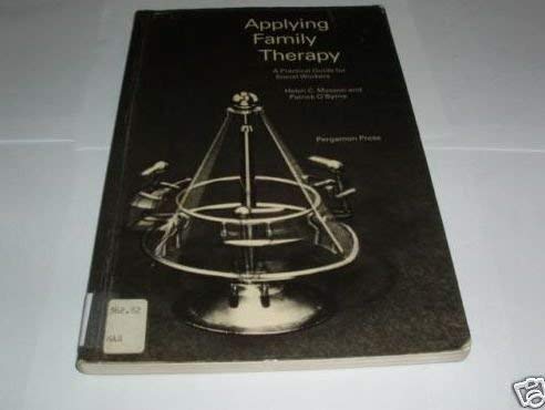 Stock image for Applying Family Therapy: A Practical Guide for Social Workers - Social Work Series for sale by Anybook.com