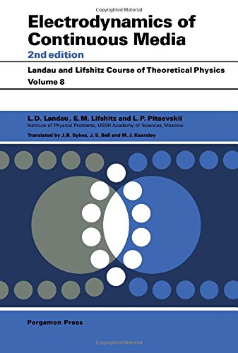 9780080302768: Electrodynamics of Continuous Media (Course of Theoretical Physics S.)