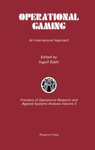 9780080308708: Operational Gaming: An International Approach