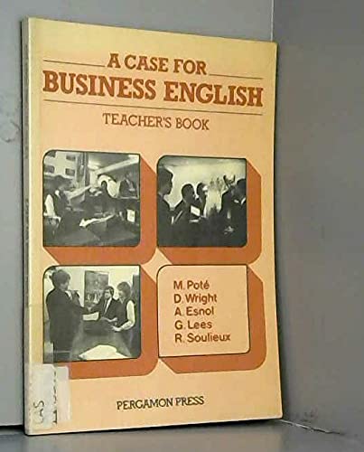 9780080310497: A Case for Business English