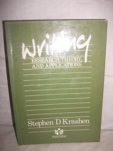 9780080311036: Writing: Research, Theory and Applications