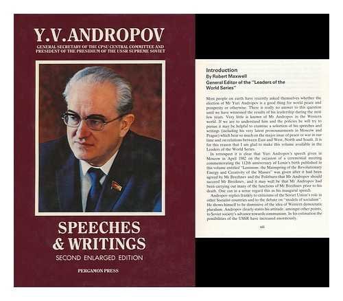 9780080312873: Speeches and Writings (Leaders of the World S.)