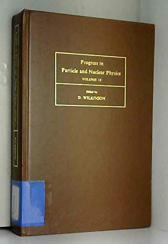 Stock image for Progress in Particle and Nuclear Physics, Volume Twelve for sale by Zubal-Books, Since 1961