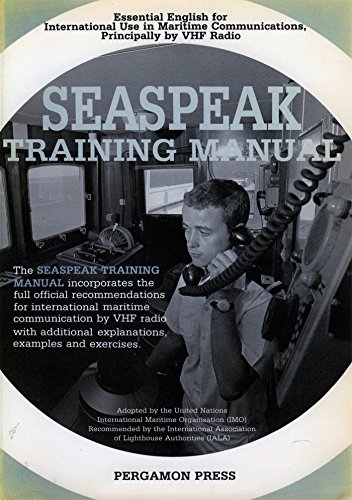 Imagen de archivo de Seaspeak Training Manual a la venta por Broadleigh Books