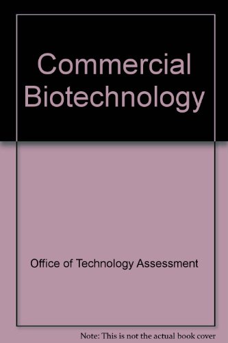 Imagen de archivo de Commercial Biotechnology: An International Analysis a la venta por Zubal-Books, Since 1961