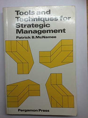 Stock image for Tools & Techniques for Strategic Management for sale by AwesomeBooks