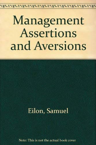 Imagen de archivo de Management Assertions and Aversions a la venta por Oopalba Books