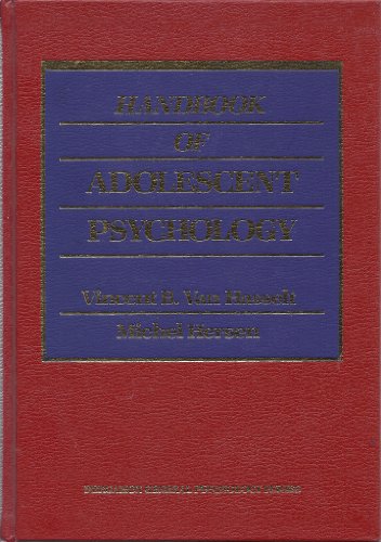 Stock image for Handbook of Adolescent Psychology (Pergamon General Psychology Series) for sale by Anybook.com