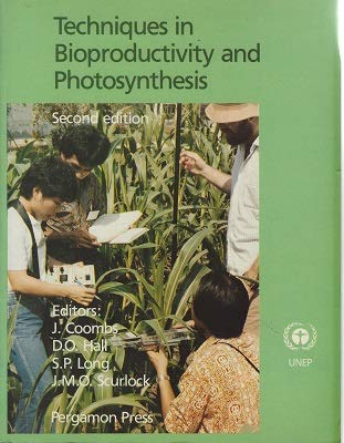 Beispielbild fr Techniques in Bioproductivity and Photosynthesis zum Verkauf von Anybook.com