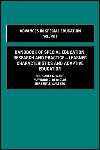 Beispielbild fr Handbook of Special Education : Learner Characteristics and Adaptive Education zum Verkauf von Better World Books