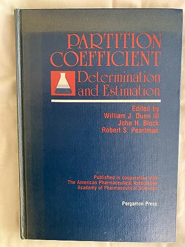 9780080336497: Partition Coefficient: Determination and Estimation