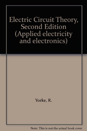 9780080343372: Electric Circuit Theory (Applied Electricity & Electronics S.)